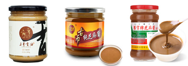 全自動芝麻醬醬狀灌裝機-芝麻醬灌裝加工生產(chǎn)線灌裝樣品圖